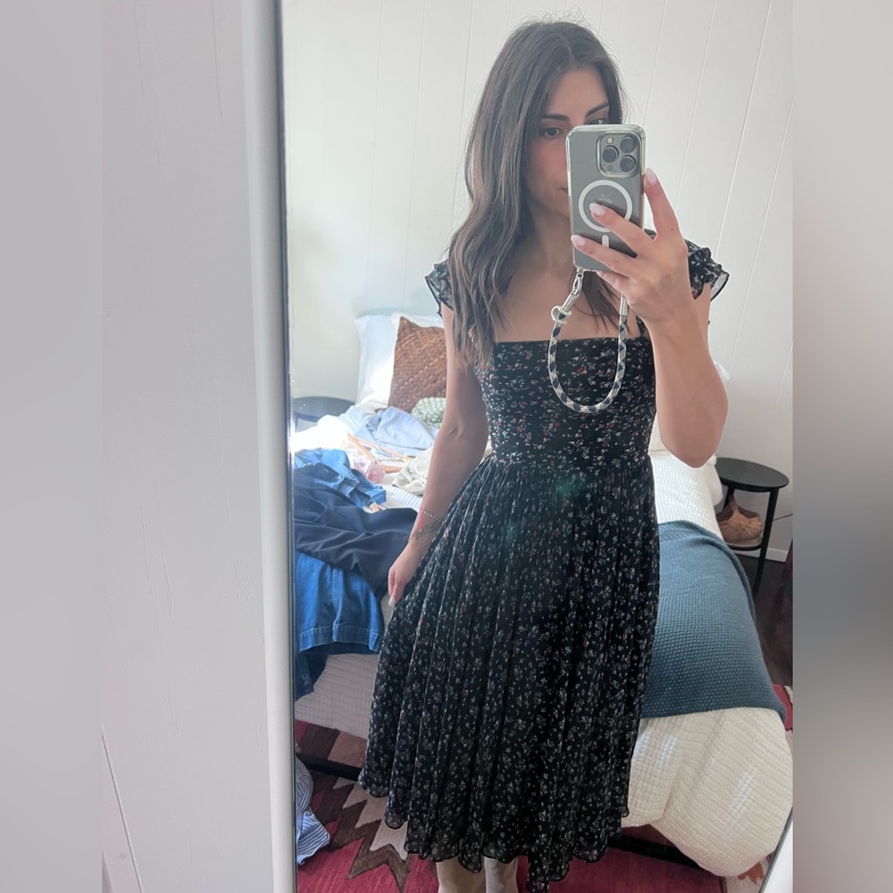 Fame and Partners beautiful corset top flora dress